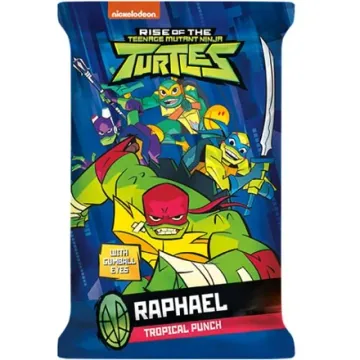 Blue Bunny Teenage Mutant Ninja Turtles Raphael tropical punch bar