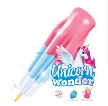 Bomb Pop Unicorn Wonder pop in pink and pastel blue