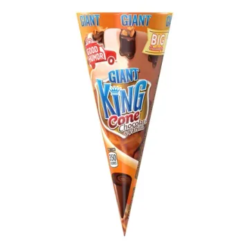 Good Humor Giant King Cone with chocolate coating