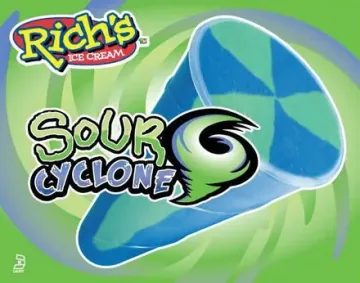 Rich's Sour Cyclone swirled sour pop