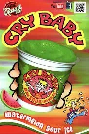 Rosati Cry Baby watermelon sour ice cup